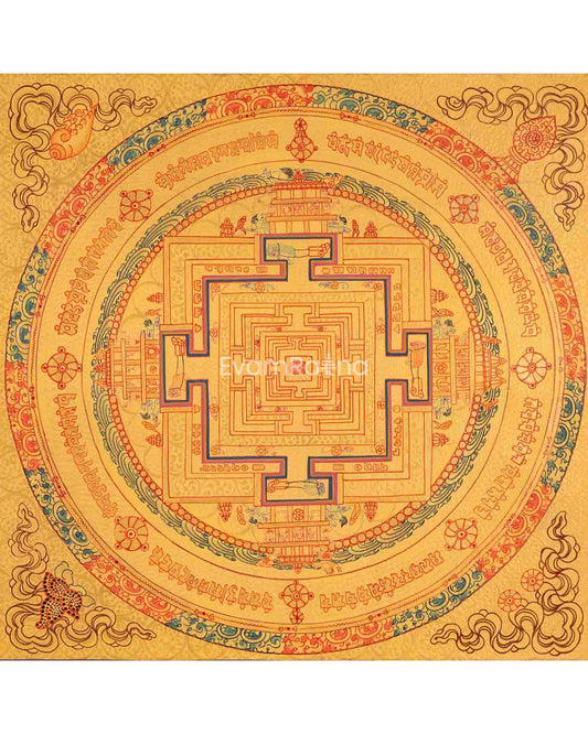 Religious Mandala Thangka