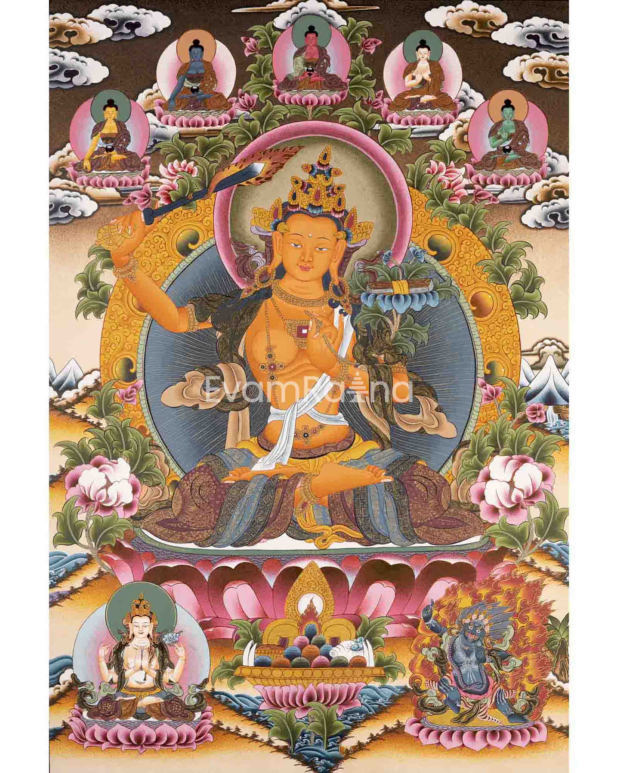 Manjushree Thangka