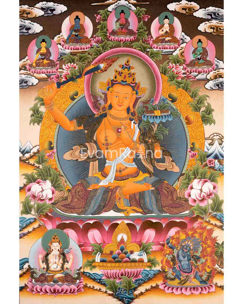 Manjushree Thangka