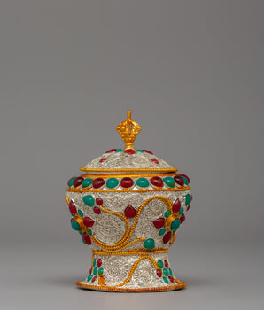 Copper Rice Pot with Filigree