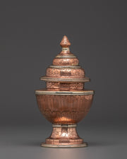 Tibetan rice vessel