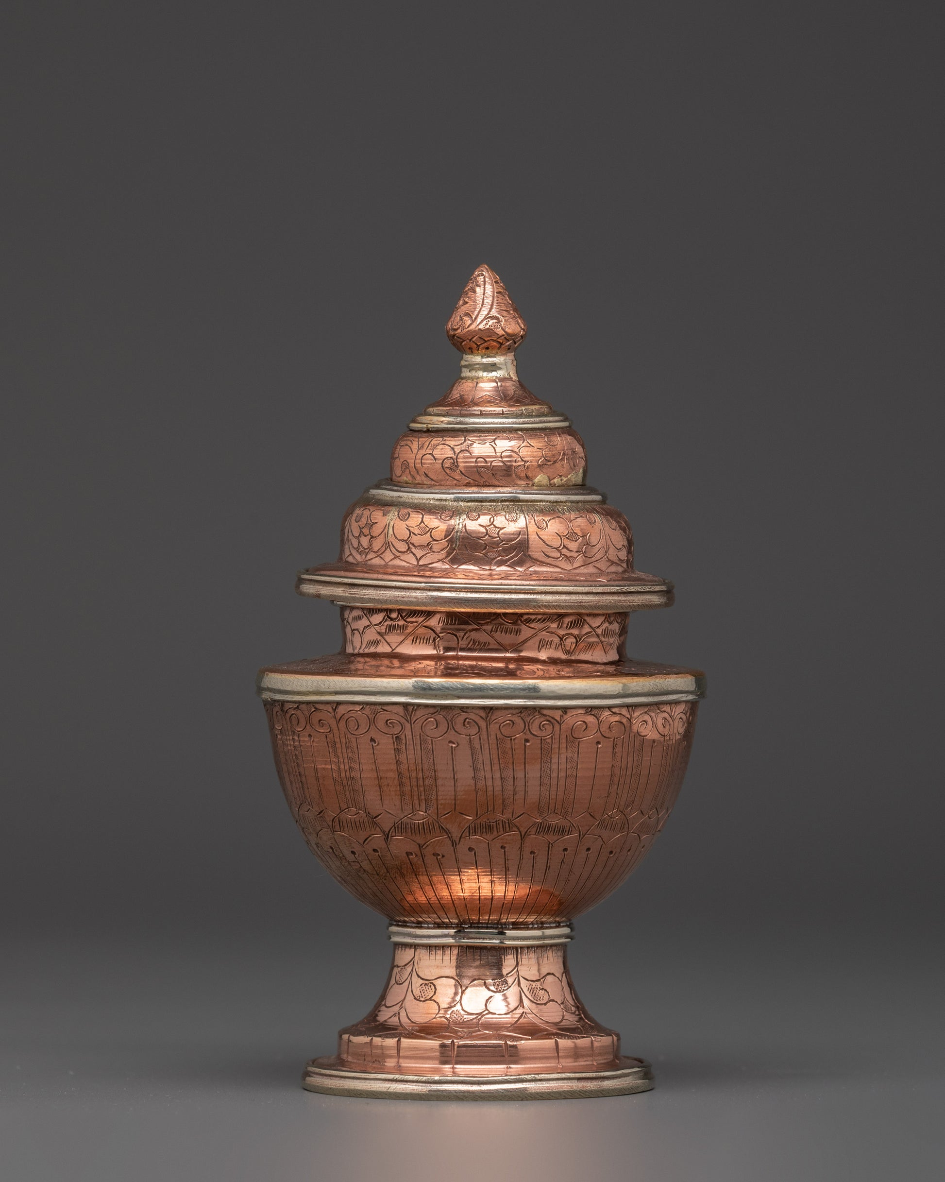 Tibetan rice vessel