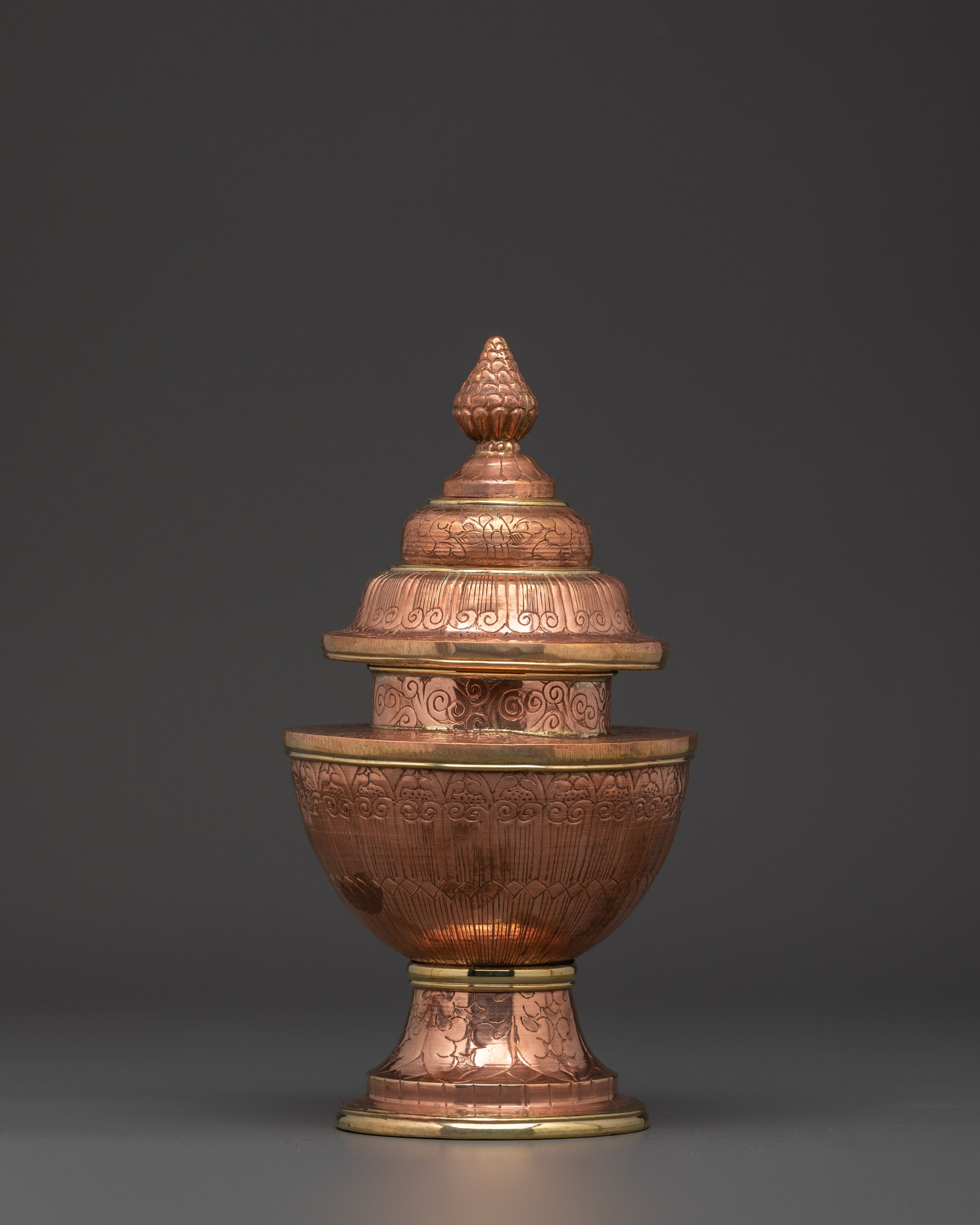 Tibetan Rice Offering Pot