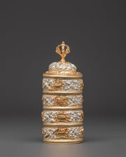 Handcrafted Tibetan Buddhist Rice Pot