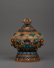 Tibetan Rice Bowl with Coral