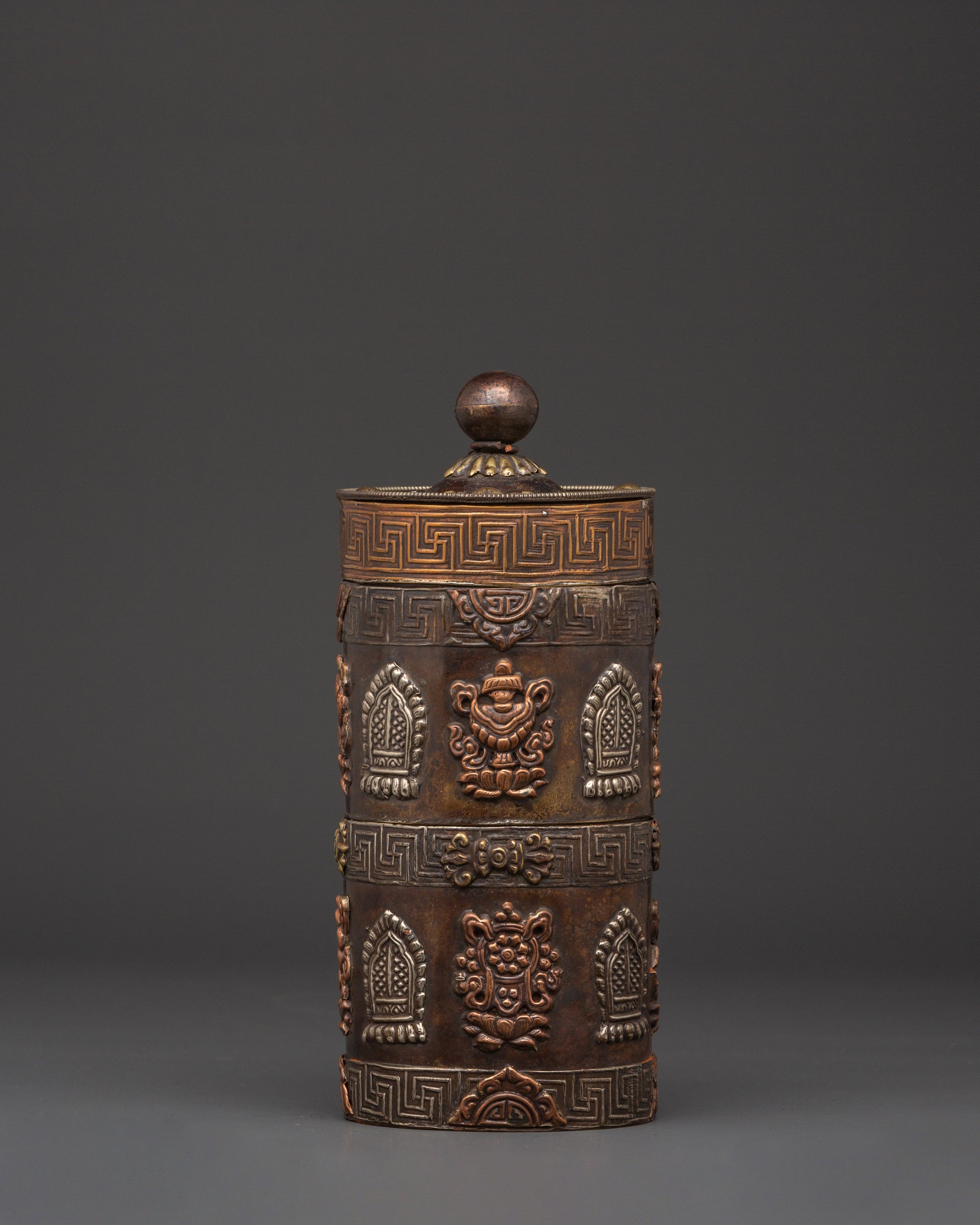 white metal rice pot