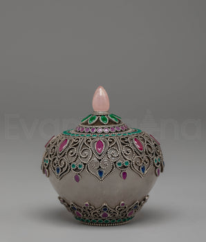 Spiritual Tibetan Dhupur Pot