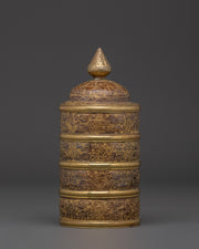 Tibetan Ritual Rice Pot