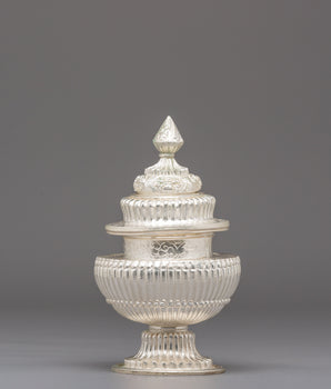 Traditional Copper Rice Pot | Sacred Ritual Offering Vessel