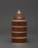 Handcrafted Tibetan Oxidized Copper Rice Pot