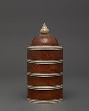 Handcrafted Tibetan Oxidized Copper Rice Pot