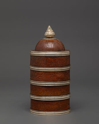 Handcrafted Tibetan Oxidized Copper Rice Pot