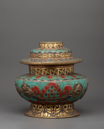 Tibetan Copper Rice Pot