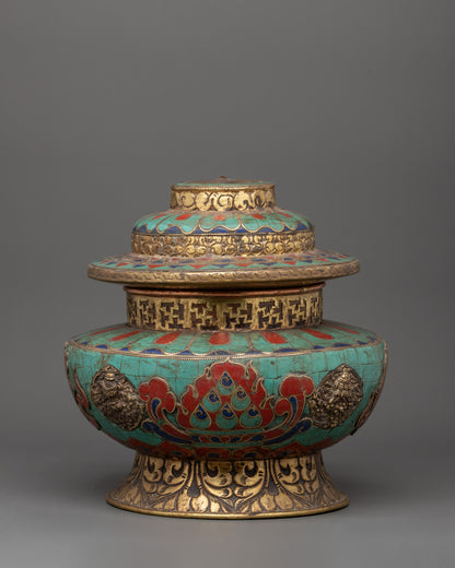 Tibetan Copper Rice Pot