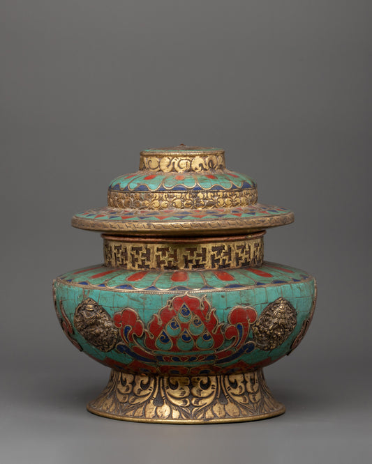 Tibetan Copper Rice Pot