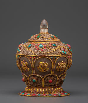 rice-pot-with 8-auspicious-symbol