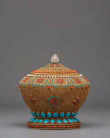 Tibetan Offering Rice Pot
