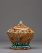 Tibetan Offering Rice Pot