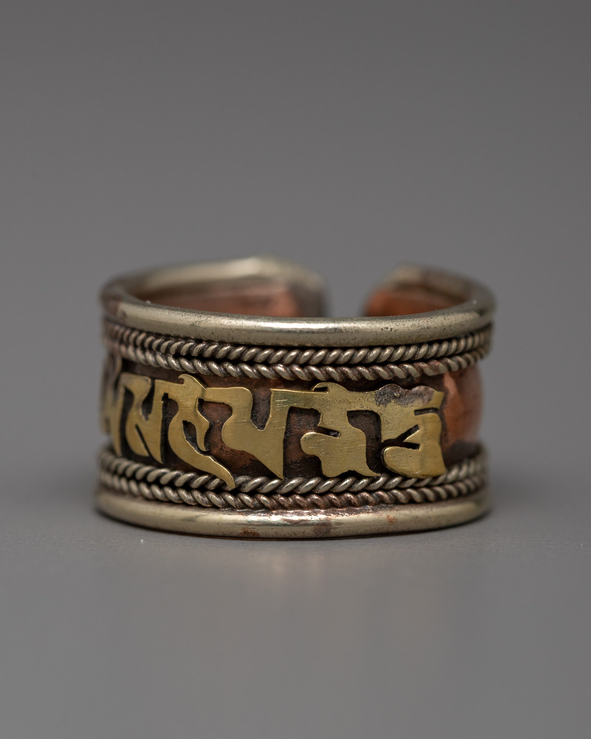 Buddhist Adjustable Ring for Women and Men