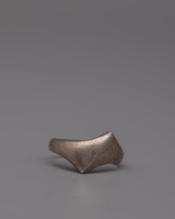 Silver Ring Sterling | Hammered Finish for a Distinctive and Stylish Look