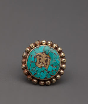 Handmade Tibetan Turquoise Ring