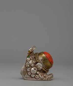 Tibetan Coral Ring 