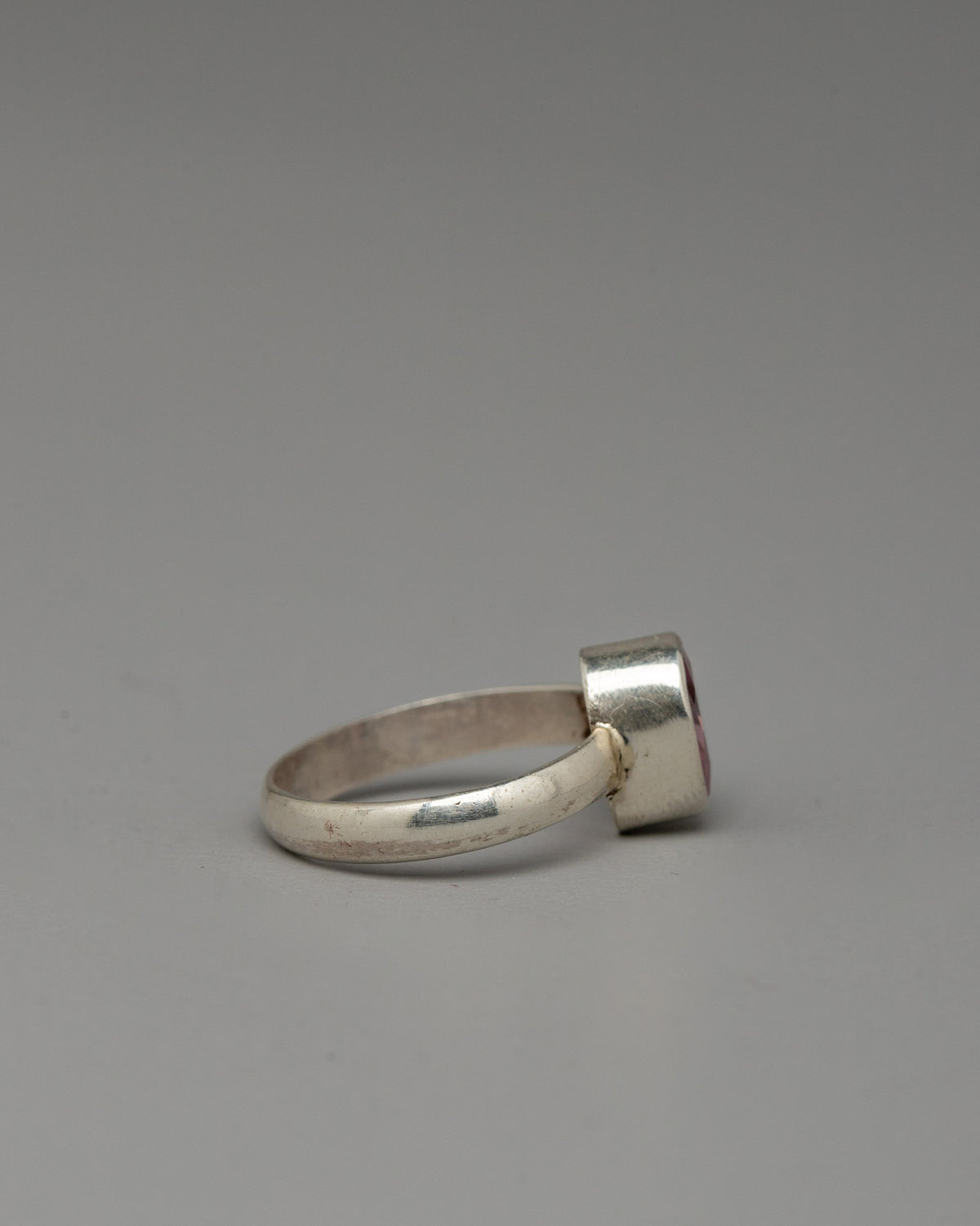 Handmade Gemstone Ring | Silver Stone Setting Jewelry