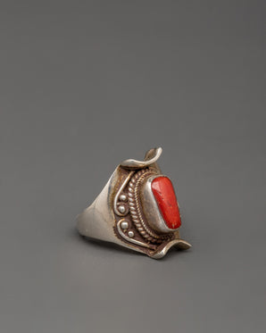 Silver Ring for Accessory