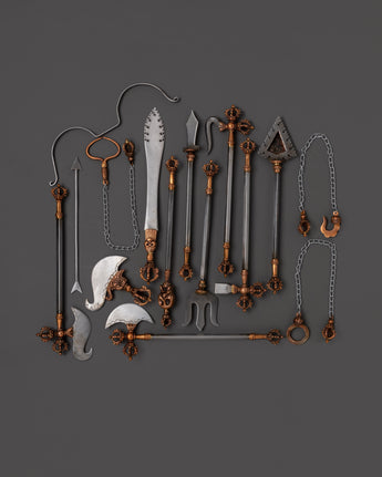 Traditional Tibetan Ritual Weapon Set
