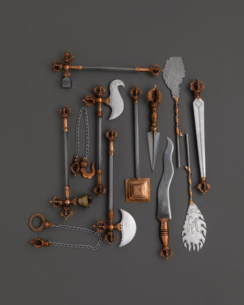 Tibetan Ritual Weapons Set