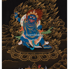 Tibetan Thangka of Vajrapani 