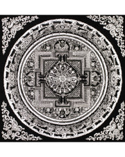Tibetan Buddhist Mantra Mandala | High-Quality Mandala Painting