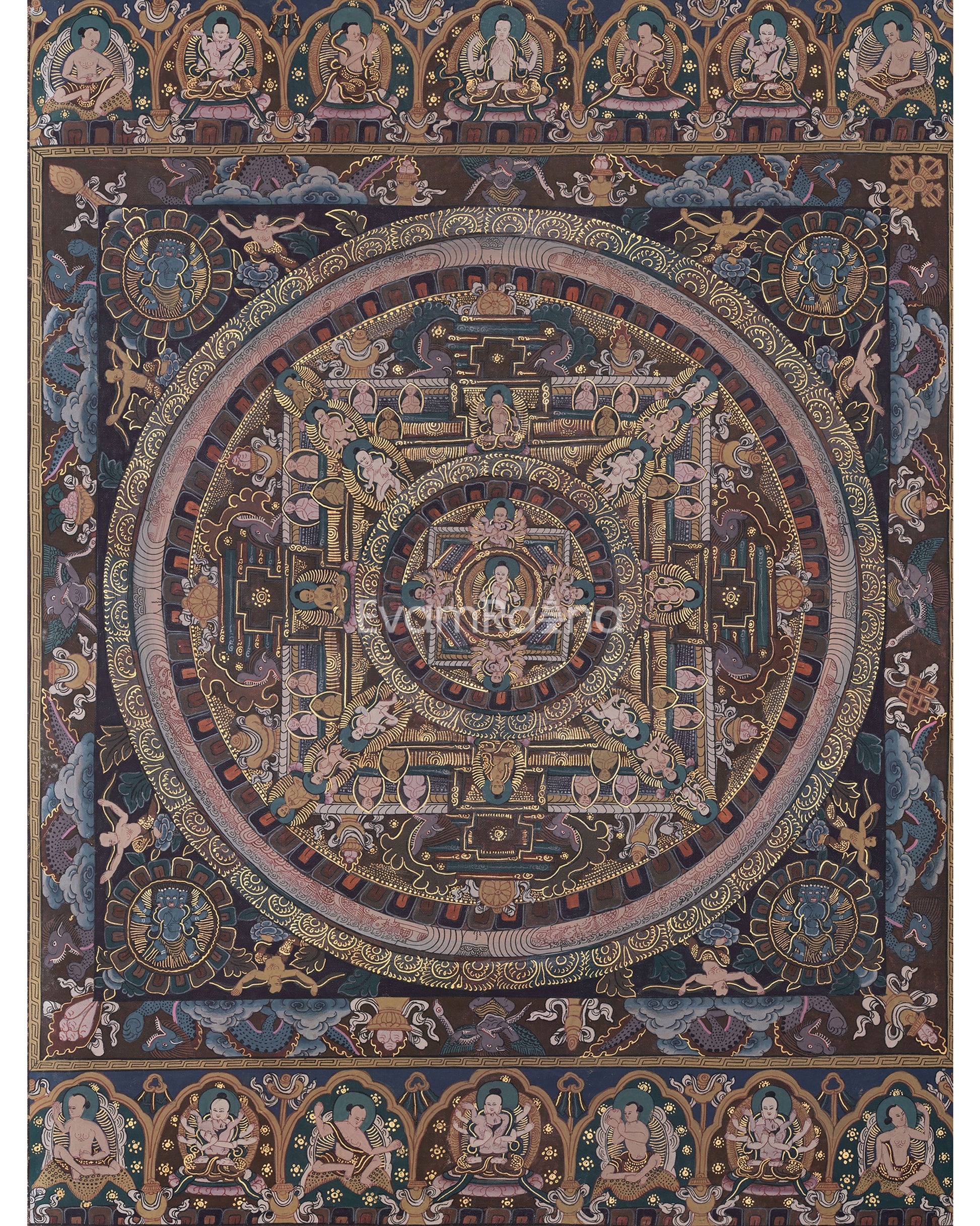 Traditional Vairocana Buddha Mandala