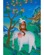 Four Harmonious Friends Artwork | A Sacred Symbol of Unity, Compassion, and Mutual Support