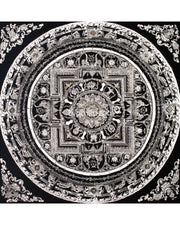 Spiritual Mantra Mandala Painting | Tibetan Wall Hangings