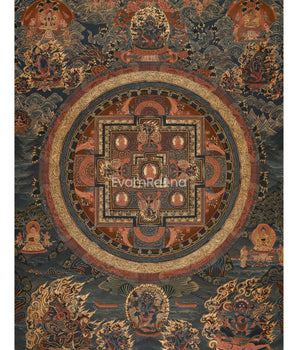 Sacred Buddha Mandala Artwork | Symbol of Enlightenment & Cosmic Balance