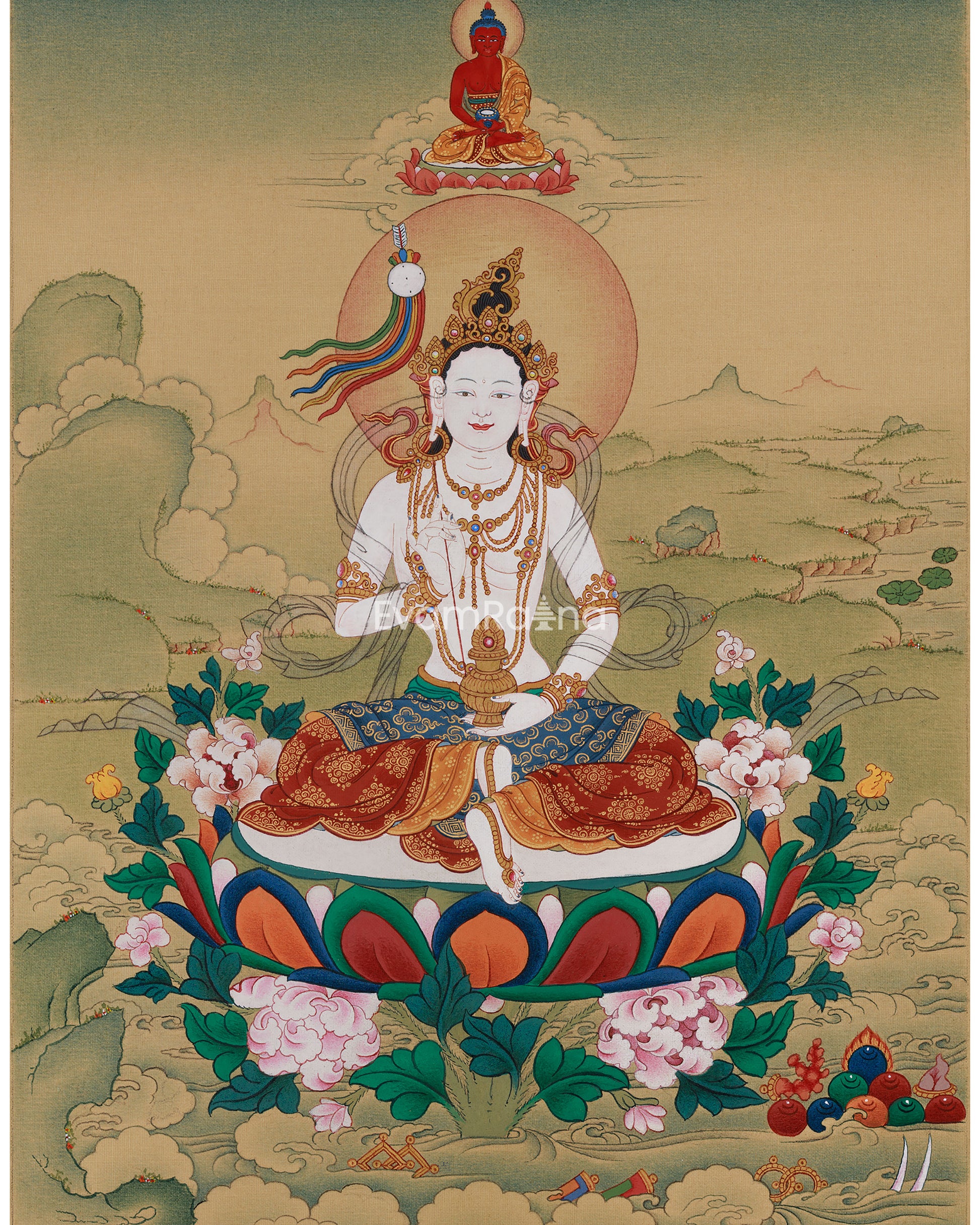 Dakini Mandarva Thangka