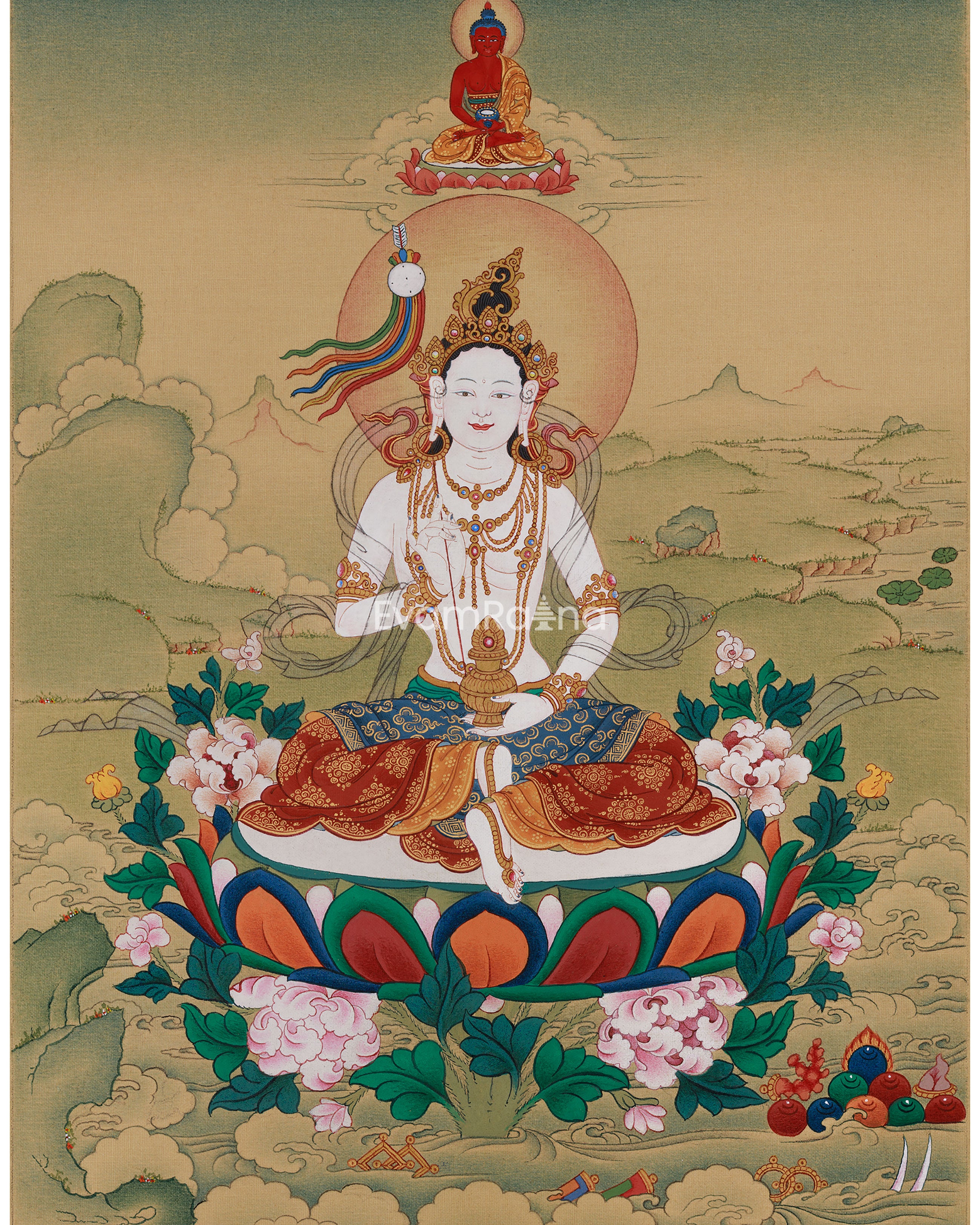 Dakini Mandarva Thangka