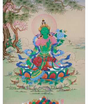 Buddhist Compassion Goddess, Green Tara | Protector and Mother of Liberation