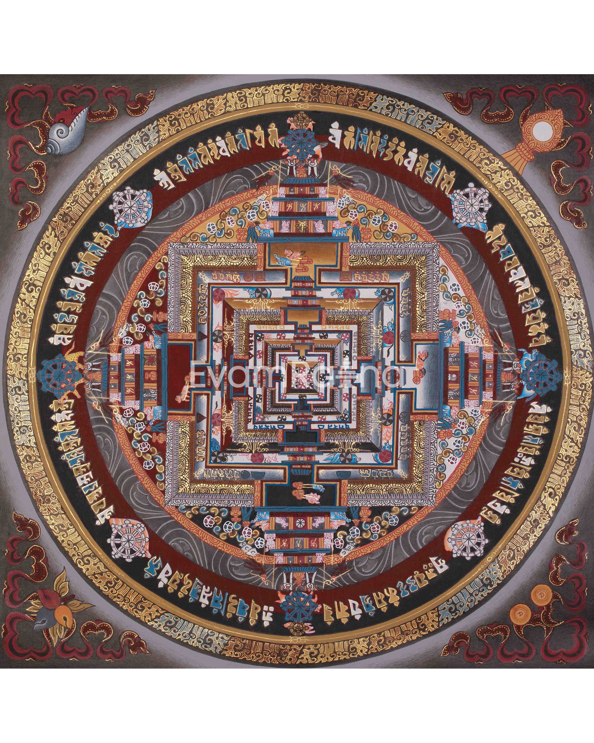 Sacred Wheel of Time Mandala 