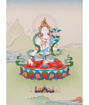 White Tara Thangka