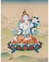 White Tara Buddhist 