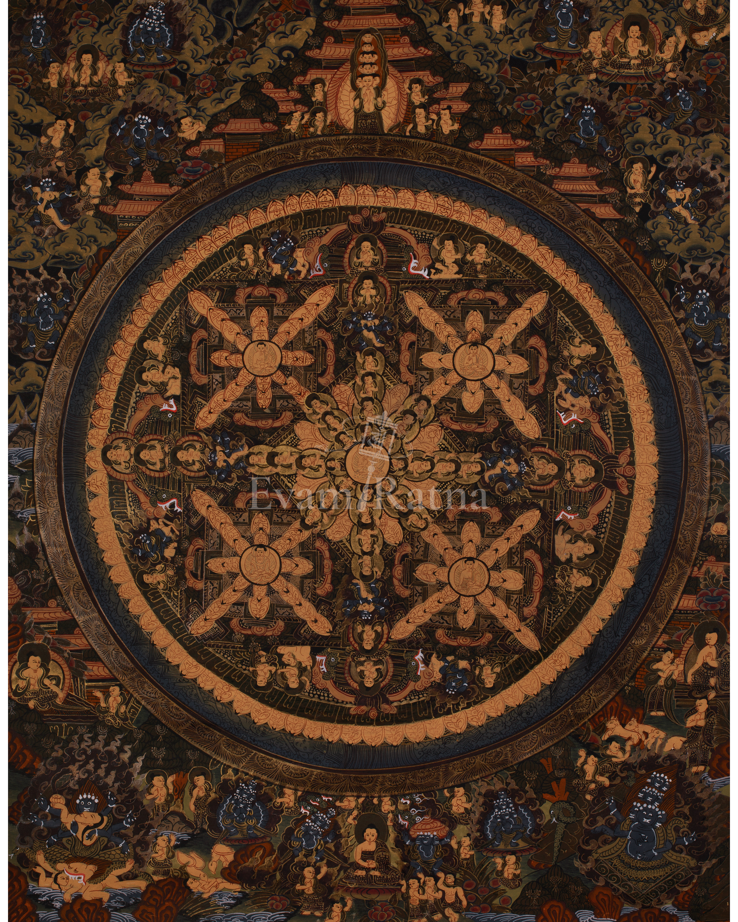 Divine Art of Buddha Mandala