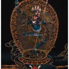 Simhamukha Thangka