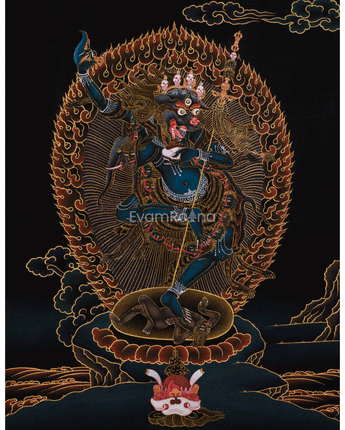 Simhamukha Thangka