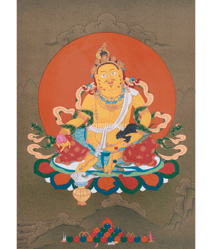  Thangka of Dzambhala