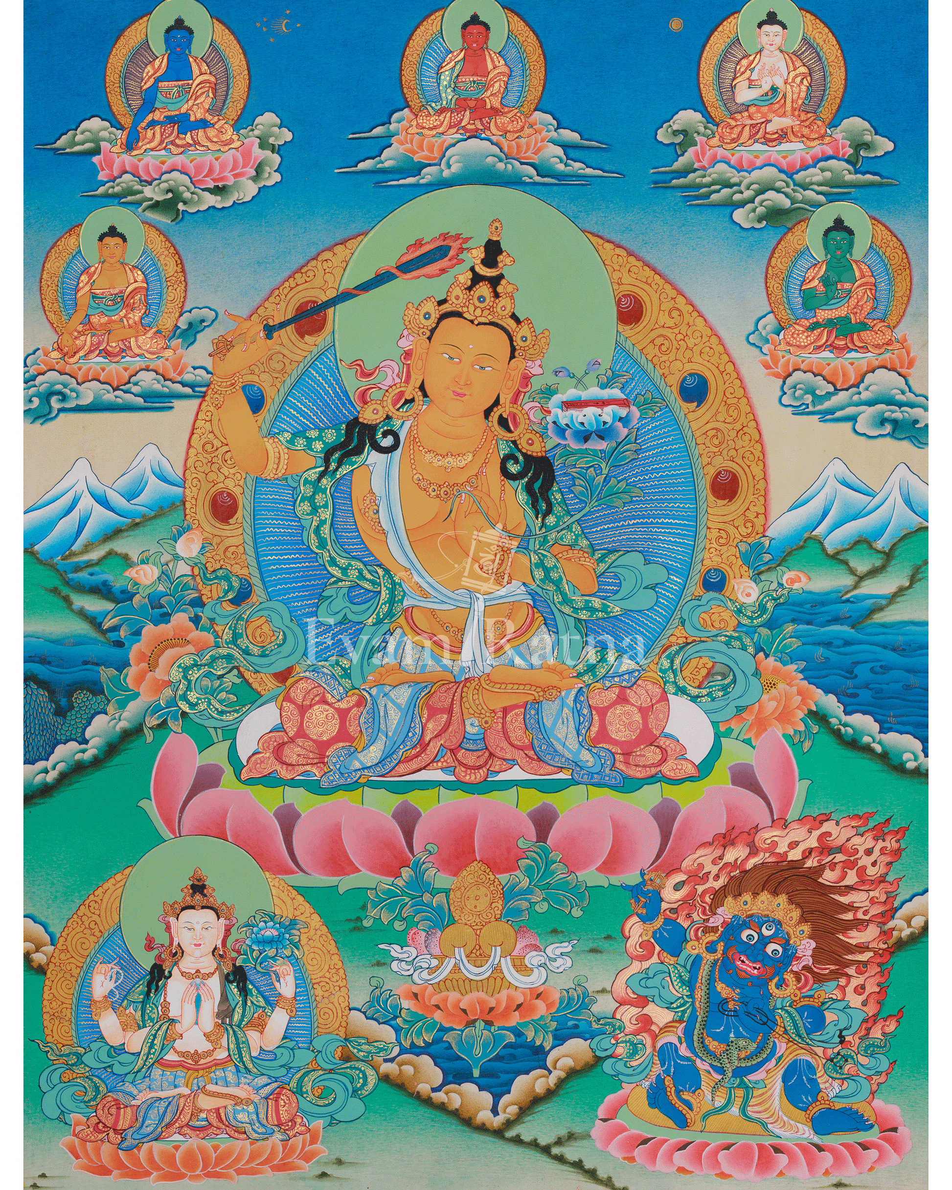 Manjushri Artwork