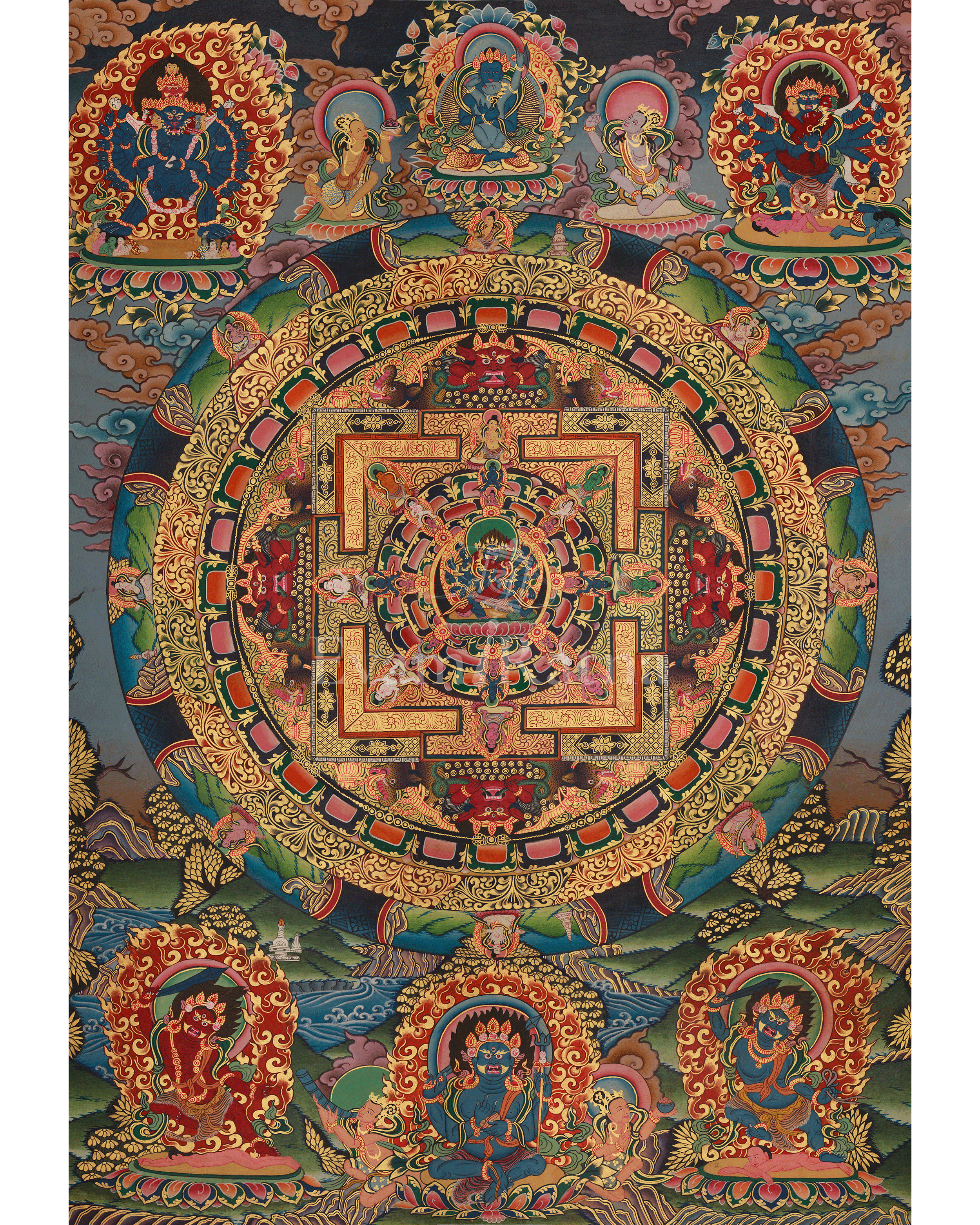 Chakrasamvara Mandala Painting