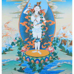 Standing Yeshe Tsogyal Print 