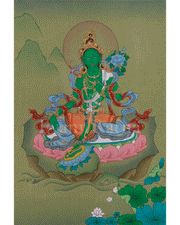 Tibetan Shyama Tara Artwork | Spiritual Protection